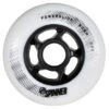 Powerslide Spinner White Wheels 90mm 88a - Set Of 8 -Skateboard Series powerslide spinner white wheels 90mm 88a
