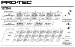 Pro-Tec Classic Certified Helmet - Gloss White -Skateboard Series pro tec size chart 1 3
