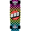 Rad Checkers Retro Roller Neon Fade Cruiser Skateboard - 28" 2 Rad Checkers Retro Roller Neon Fade Cruiser Skateboard - 28" -Skateboard Series rad checkers retro roller neon fade cruiser skateboard
