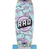 Rad Cherry Blossom Mini Pintail Longboard Blue/Pink- 32" -Skateboard Series rad cherry blossom mini pintail longboard blue pink 1