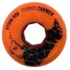 Red Eye Chris Farmer Orange Wheels 57mm 92a - Set Of 4