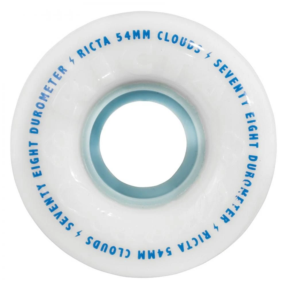 Ricta Clouds Skateboard Wheels - 56mm 78a 3 Ricta Clouds Skateboard Wheels - 56mm 78a