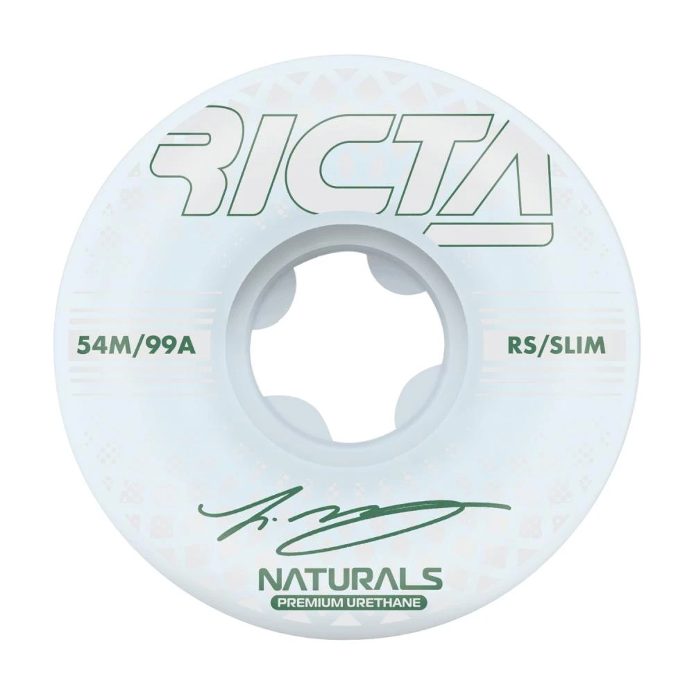Ricta McCoy Reflective Naturals Slim Skateboard Wheels - 54mm 99a 3 Ricta McCoy Reflective Naturals Slim Skateboard Wheels - 54mm 99a