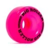 Rio Roller Coaster Pink Roller Skate Wheels 62mm - Set Of 4 -Skateboard Series rio roller coaster pink roller skate wheels