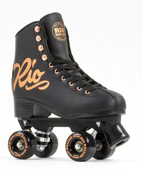 Rio Roller Rose Quad Roller Skates - Black 3 Rio Roller Rose Quad Roller Skates - Black