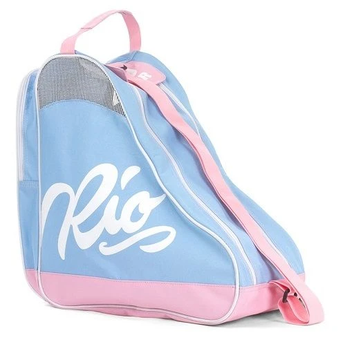 Rio Roller Script Skate Bag - Blue/Pink 3 Rio Roller Script Skate Bag - Blue/Pink