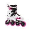 Rollerblade Apex Adjustable Inline Skates - White/Pink -Skateboard Series rollerblade apex adjustable inline skates white pink