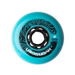 Rollerblade Hydrogen Spectre Inline Skate Wheels Aqua 80mm 85a - Set Of 4