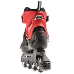 Rollerblade Microblade Kids Skates - Black/Red -Skateboard Series rollerblade microblade kids inline skates black red rear 1