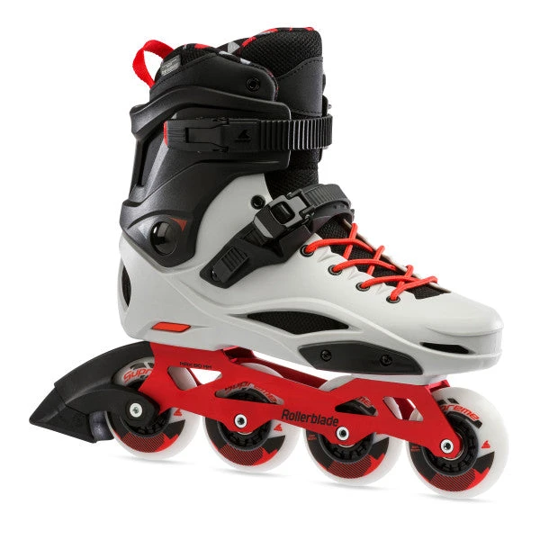 Rollerblade RB Pro X Skates - Grey/Warm Red 3 Rollerblade RB Pro X Skates - Grey/Warm Red