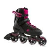 Rollerblade Sirio 80 Womens Inline Skates - Black/Raspberry -Skateboard Series rollerblade sirio 80 inline skates black raspberry