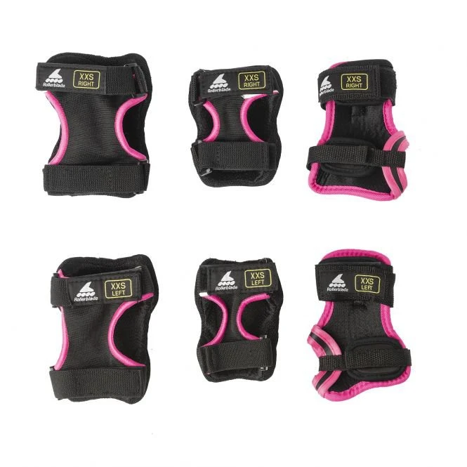 Rollerblade Skate Gear Girls Triple Pad Set 4 Rollerblade Skate Gear Girls Triple Pad Set - Image 2