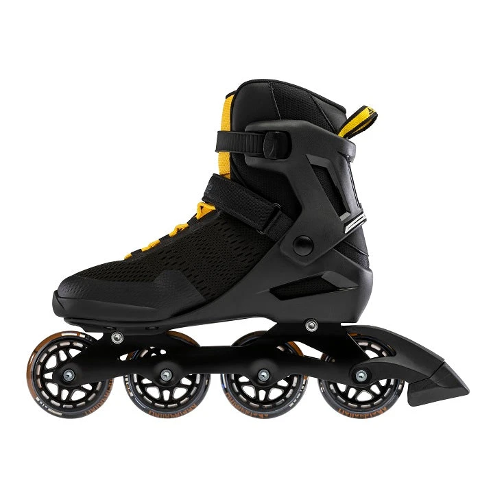Rollerblade Spark 80 Inline Skates - Black/Yellow 4 Rollerblade Spark 80 Inline Skates - Black/Yellow - Image 2