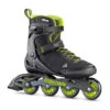 Rollerblade Zetrablade Elite Skates - Black/Lime -Skateboard Series rollerblade zetrablade elite skates black lime