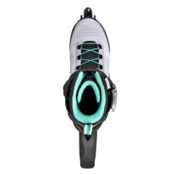 Rollerblade Zetrablade Elite Womens Skates - Black/Powder Blue 8 Rollerblade Zetrablade Elite Womens Skates - Black/Powder Blue -Skateboard Series rollerblade zetrablade elite womens skates black powder blue top