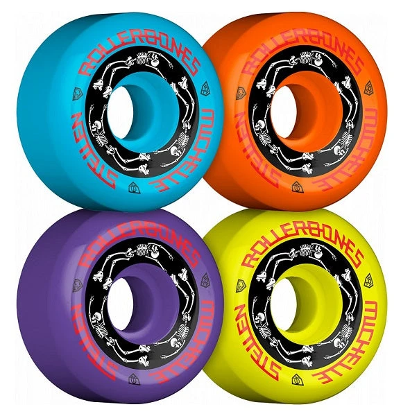 Rollerbones Estro Jen Bowl Bomber Wheels 62mm 101a - Set Of 4