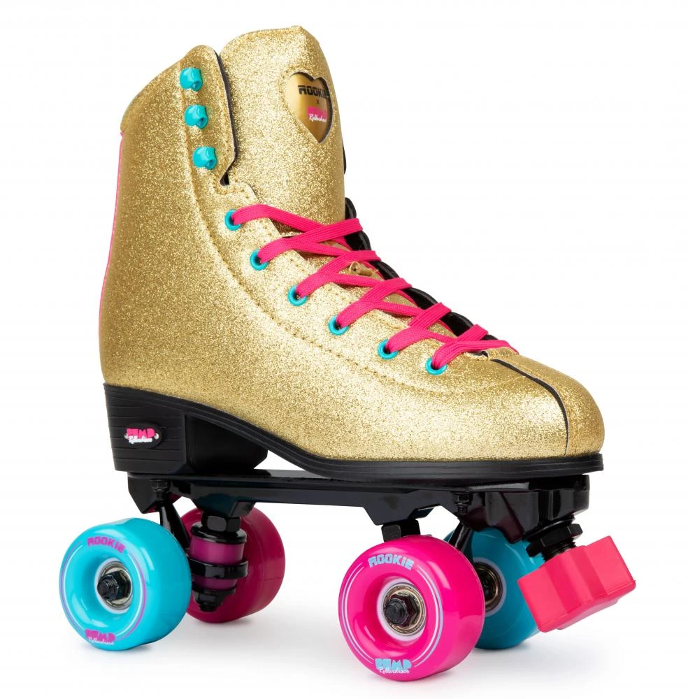 Rookie X Bump Rollerdisco Roller Skates - Gold 3 Rookie X Bump Rollerdisco Roller Skates - Gold