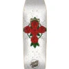 Santa Cruz Dressen Rose Cross Shaped Pro Deck - 9.31" -Skateboard Series santa cruz dressen rose cross shaped pro deck