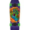 Santa Cruzer Toxic Hand 80's Cruiser Skateboard - 31.7"