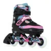 SFR Pixel Adjustable Kids Inline Skates - Blue/Pink