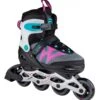 Skatelife Motion Adjustable Kids Inline Skates - Black/Pink