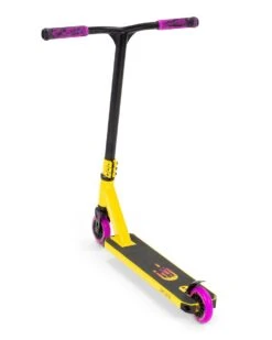 Slamm Tantrum V9 Stunt Scooter - Yellow -Skateboard Series sl0530 slamm tantrum v9 yellow rear