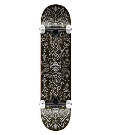 Speed Demons Bandana Black/Black Skateboard - 7.75" 3 Speed Demons Bandana Black/Black Skateboard - 7.75"