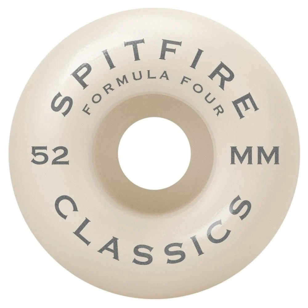 Spitfire Formula Four Classics Green Skateboard Wheels - 52mm 99du - Image 2