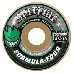 Spitfire Formula Four Conical Skateboard Wheels - 53mm 101d