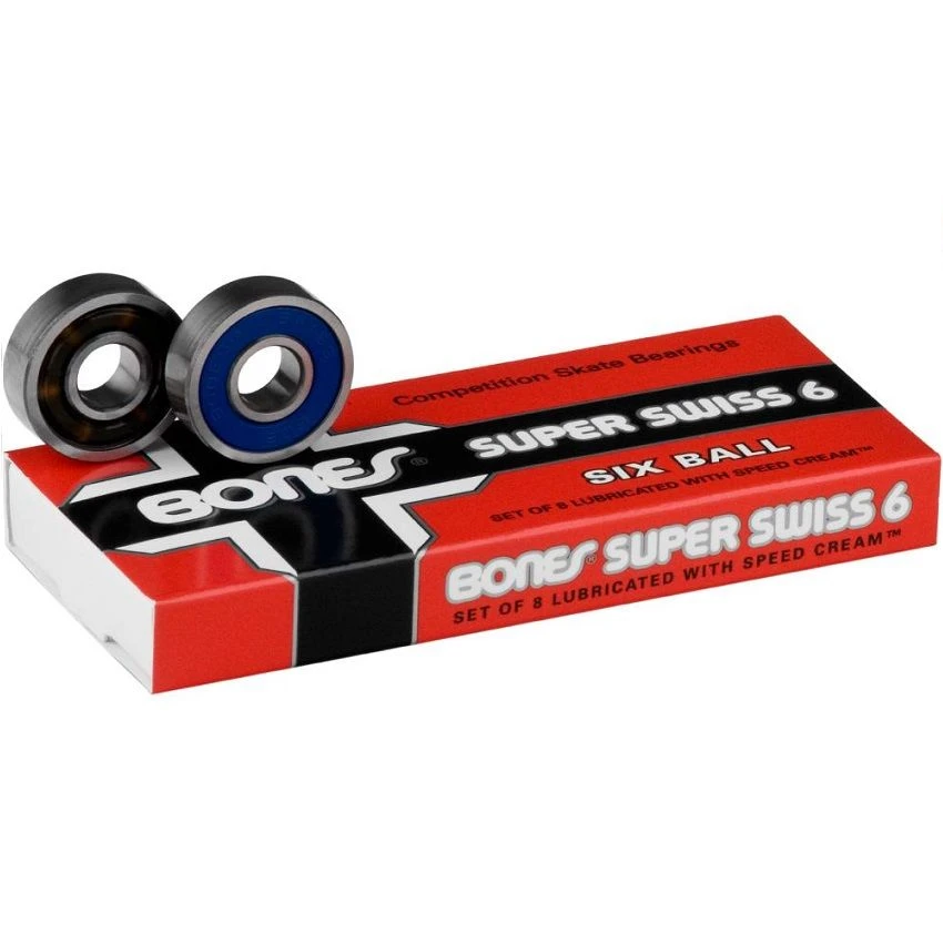 Bones Super Swiss 6 Ball Bearings 3 Bones Super Swiss 6 Ball Bearings