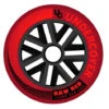 Undercover Raw Red Wheels Bullet Radius 125mm 85a - Set Of 6 -Skateboard Series undercover raw red wheels bullet radius 125mm 85a